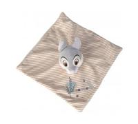 Doudou Plat panpan Le Lapin 24 x 24 cm - Set Doudou avec Mouchoir + Carte Tigre - Peluche Enfant