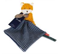 Doudou plat & Pantin Renard peluche15 cm Maïlou Tradition® coton bio