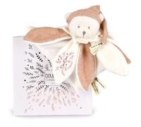 DOUDOU ET COMPAGNIE - Doudou Collector Ours Rose Édition 25 Ans avec Boîte Cadeau pour Offrir - Doudou Peluche Naissance Ultra Doux Bébé Fille - Garantie Doudou Perdu - Idée Cadeau Enfant - DC4332