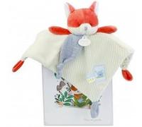 Doudou plat Renard Romarin - 27 cm Orange G