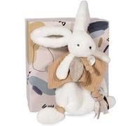 DOUDOU ET COMPAGNIE - Doudou Happy Wild Pompon Naturel 25 cm