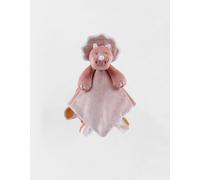 NOUKIE'S - Doudou Enfant - Doudou en Veloudoux - Popsie La Tricératops - Multifonctionnel - Rose - 1 Unité