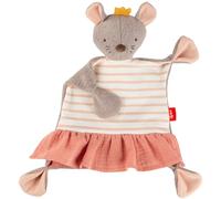 Doudou Princesse Souris Velours, jersey et lange de coton Sigikid®
