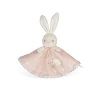 Doudou Rond Lapinou Rose Perle