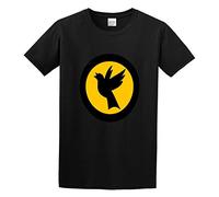 DOUDOUMAO Canary Symbol I WP O Neck Men T-Shirt T-Shirt Black 3XL