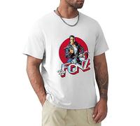 DOUDOUMAO Liji The Fonz, Fonzie, Happy Days, Cool, Retro, TV, Show, Television, Comedy T-Shirt White L