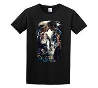 DOUDOUMAO Once Upon A Time Season 5 Poster Atmosphere College Style Hipster Classic aldult T-Shirt Black M