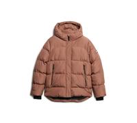 Doudoune à capuche 5 compartiments femme Superdry Marron M