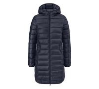 Doudoune à capuche avec poches zippées femme QS Bleu M