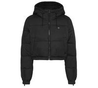Doudoune à capuche courte - Tommy Jeans - Noir - Nylon recyclé - Rembourré - Poignets zippés L