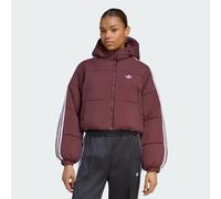 DOUDOUNE À CAPUCHE CROPPED ADICOLOR Aurora Ruby M
