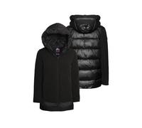 Doudoune à capuche double face femme Lonsdale Noir L