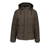 Doudoune Ã capuche en flanelle Gant Marron L