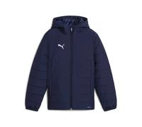 PUMA Doudoune à capuche teamADDITIONS Jr matelassée trans-saisonnière Garçon Navy 12 ans