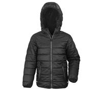 Doudoune À Capuche Enfant - R233j/Y - Noir