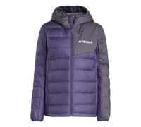Adidas - Doudoune légère et isolée en duvet - Multi Light Down Hooded Jacket W Aurora Plum Aurora Black pour Femme - Taille M - Noir Noir M