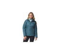Doudoune a capuche femme columbia corelite bleu