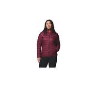 Columbia - Doudoune déperlante en duvet naturel - Corelite Down Hooded Jacket Rich Wine pour Femme en Nylon - Taille L - Bordeaux Bordeaux L
