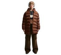 Doudoune Ã capuche femme Nike Sportswear Classic Marron 2XL
