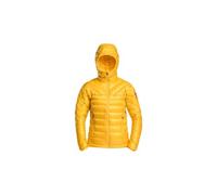 Doudoune a capuche femme pajak phantom jaune