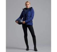 Doudoune à capuche femme Premier Equine Casella Bleu 40