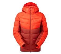 Doudoune à capuche femme Rab Glaceon Pro Rouge L