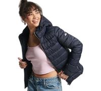 Blouson Superdry Femme Classic logo Bleu Synthétique XS
