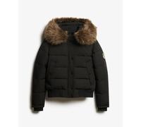 Doudoune Ã capuche femme Superdry Everest Noir M