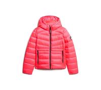 Superdry Fuji Quilt Padded Jacket Rose M Femme