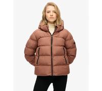 Doudoune à capuche femme Superdry Marron L