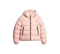 Superdry - Hooded Sports Puffer Jacket - Doudoune femme Vintage Blush - XL