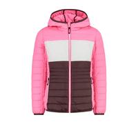 CMP - Veste enfant à capuche fixe, Prune-Rose Fluo, 110