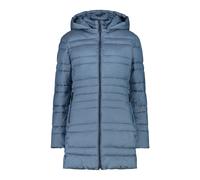 Doudoune à capuche long femme CMP Snaps Bleu XS