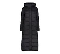 Doudoune à capuche longue à effet brillant femme CMP Noir L