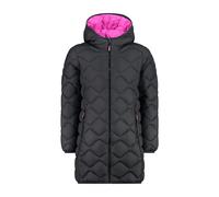 Doudoune à capuche longue fille CMP Gris 6 ans