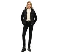 Doudoune à capuche manches en tricot femme Superdry Noir L
