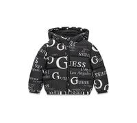 Doudoune Ã capuche oversize zippÃ© enfant Guess Noir 6 ans