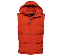 Doudoune Ã capuche sans manches Superdry Everest Orange M