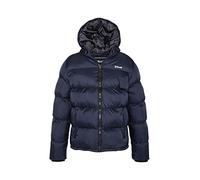 Schott N.Y.C. Doudoune Idaho2 mixte à capuche brodée Bleu (Navy) S