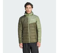 Adidas Veste à capuche Terrex Multi Light Down CLIMAWARM Homme olive strata/vert tente S