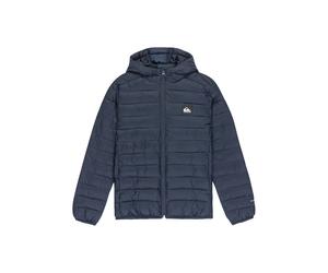 Doudoune Ã capuche zippÃ© enfant Quiksilver Scaly Bleu 12 ans