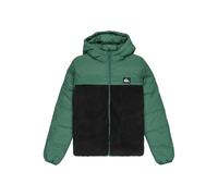 Doudoune Ã capuche zippÃ© enfant Quiksilver Scaly Reversible Vert 14 ans