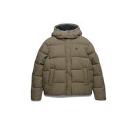 Doudoune à carreaux femme Superdry Premium Marron XS