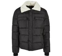 Doudoune à col sherpa Urban Classics Noir M