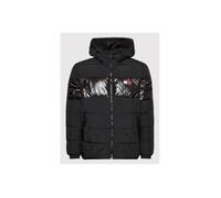 Doudoune à logo patché - Tommy Jeans - Homme - Noir - 100% Polyamide, Recy ermeture zip M