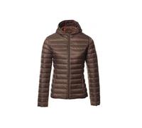 Doudoune ajustée légère à capuche CLOE NOOS Taupe XL