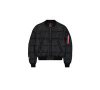 Alpha Industries Ma-1 Logo Padded Jacket Noir M Homme