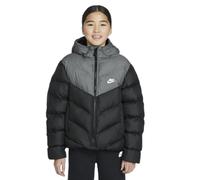 Doudoune ample Therma-FIT Nike All Day Play pour ado Noir/Smoke Grey/Blanc S