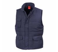 Doudoune Anorak Homme Sans Manches - Bodywarmer R094x - Bleu Marine