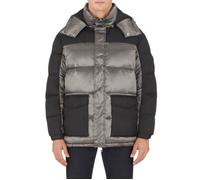 Doudoune Armani Exchange CABAN - Réf. 6LZK34-ZNWHZ-7900. Couleur : Gris, Noir. Détails. - Capuche détachable. - Col haut. - L
